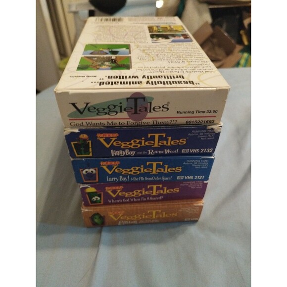 VeggieTales VHS Tapes Lot Of 5.  Big Idea.  Lot H - Picture 4 of 5